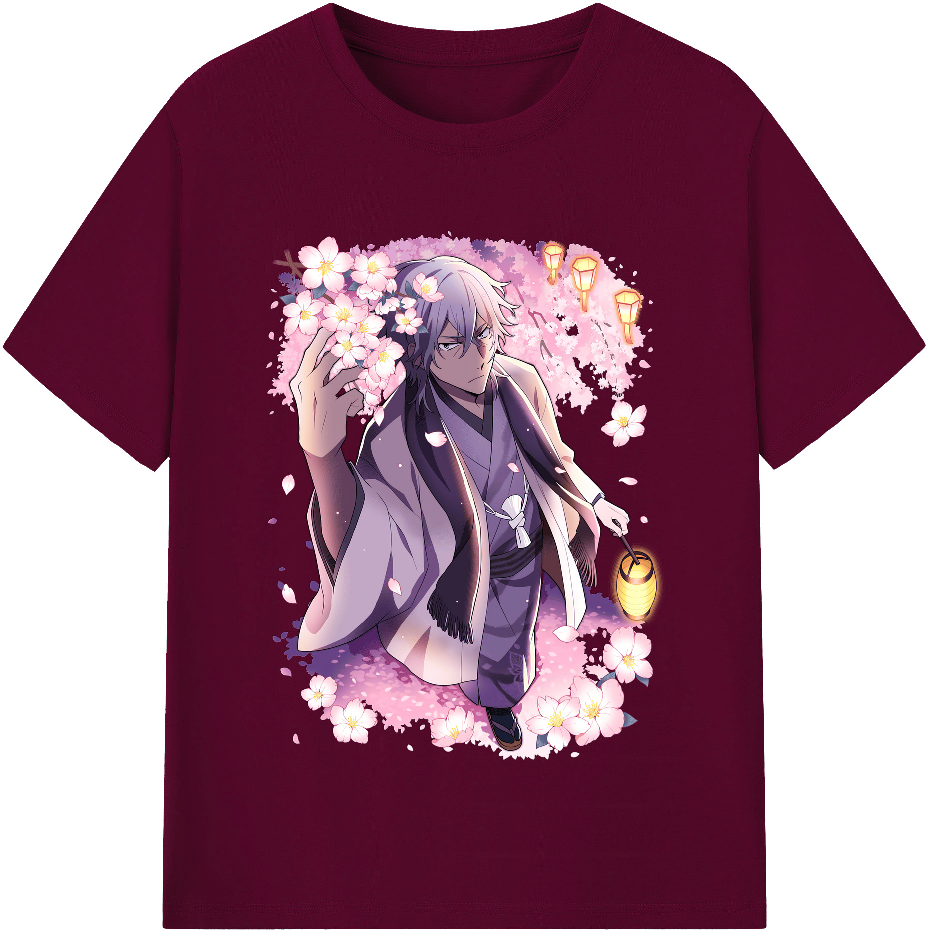 （画像用） 文豪ストレイドッグス Bungo Stray Dogs レディースカジュアルプリントTシャツ（綿100％）
